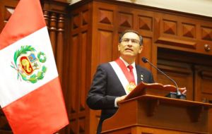 Peru's President Martín Vizcarra