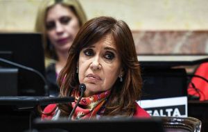 Cristina Fernández is currently a sitting senator for Buenos Aires Province, a post that grants her immunity from imprisonment, though not from prosecution