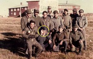 Mario Ramón Luna was killed during the Goose Green battle, 28 May 1982, the first full land combat between Argentine and British troops in the Falklands 