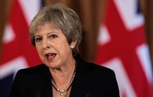 Mrs May tried to reassure MPs the UK wouldn't end up in “permanent limbo”, tied to the EU's customs rules, and did her best to convince Sinn Fein's leaders