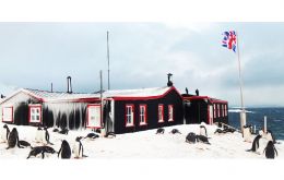 The team will be responsible for running the Port Lockroy post-office, managing the island’s museum and monitoring the resident gentoo penguin colony (Pic UKAHT)
