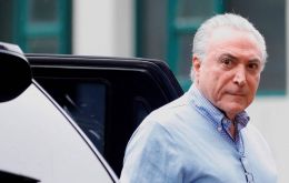 The report argues that Temer's assets should be frozen. The charges also involve one of the president's daughters, Maristela Temer, and two of his close aides.