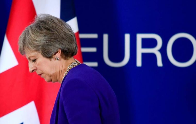 While willing to consider extending the UK's transition period beyond 2020, Mrs. May said this was “undesirable” and would have to end “well before” May 2022