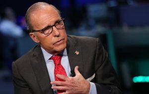 Trump’s top economic adviser Larry Kudlow told reporters at the White House that the two leaders are scheduled to meet on the sidelines of the G-20 Summit