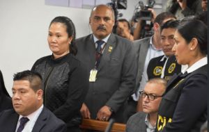 In an eight hours hearing the judge said there was considerable proof to strongly suspect that Fujimori had an active role in hiding the origin of the funds 