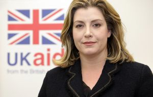 International Development Secretary Penny Mordaunt told BBC the “significant rule change” was “a major victory” for the UK which now had “more options”