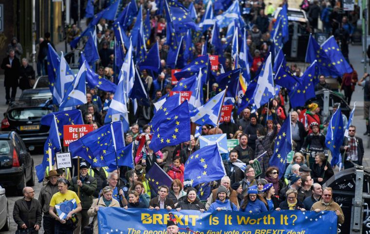 Scotland for a People’s Vote campaign found almost three-fifths of Scots (59%) support having a vote on the terms of the UK’s final Brexit deal, with 41% against