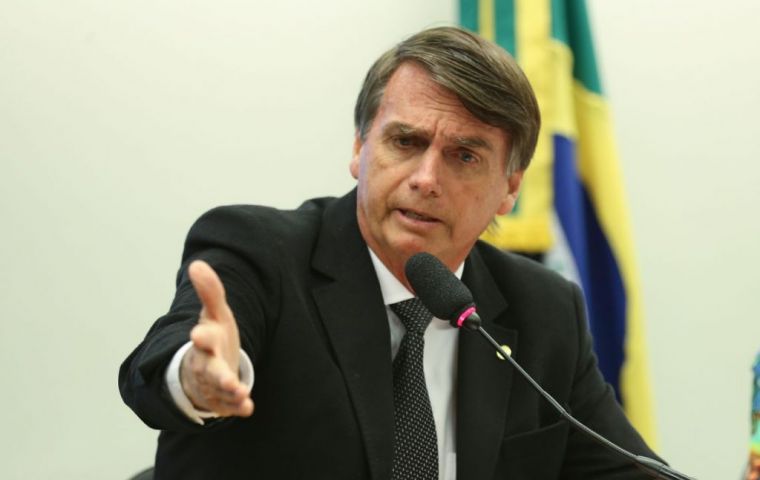 “We had an idea to combine the ministries but it seems both will remain separate, with one person focusing on environment protection,” Bolsonaro said