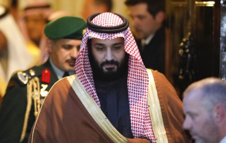 Prince Mohammed reportedly made the accusation in a phone call with the White House after Khashoggi disappeared but before Saudi Arabia admitted killing him