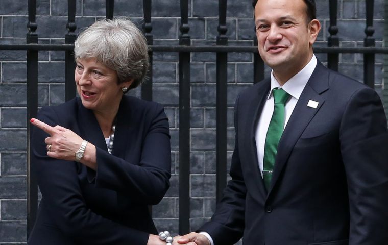 In a phone conversation with the Taoiseach, Mrs. May said that any agreement would have to include a mechanism to bring an end to the backstop