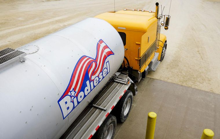 U.S. shut down the sale of Argentine biodiesel with steep tariffs after finding that imports from Argentina were sold at prices well below market value in the US