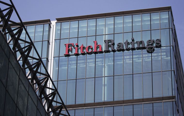 The Fitch release on Wednesday anticipates a 2.7% contraction this year and a further 1.7% in 2019