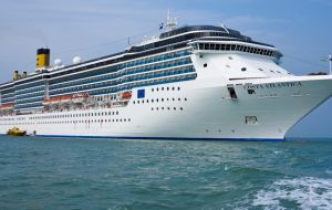 The 85,861-ton, 2,210-passenger Costa Atlantica, is to be transferred to the new Chinese cruise line by the end of 2019