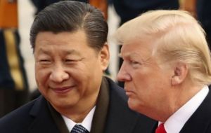 Trump has warned that if talks with Xi are not productive, he could quickly slap tariffs on another US$ 267 billion in Chinese imports