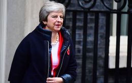 Theresa May begins in Belgium's St Symphorien Military Cemetery in Mons, where she will visit the graves of John Parr and George Ellison.