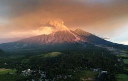 This is the fifth eruption so far this year of the 3 763-meter volcano, one of the most active in Central America, about 30 km south of Guatemala City