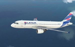  Latam Brazil will be operating an Airbus A 320 