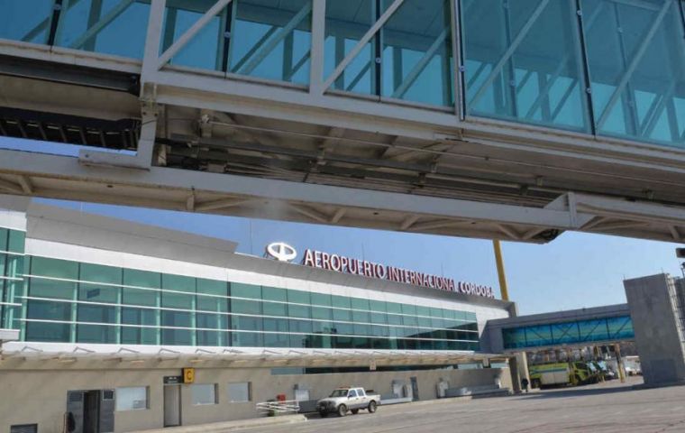 Cordoba's airport Ambrosio Taravella, has become an international and domestic hub, with over two million travelers  