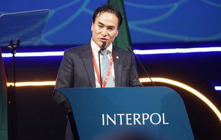  “Our world is now facing unprecedented changes which present huge challenges to public security and safety,” Mr Kim told Interpol’s general assembly