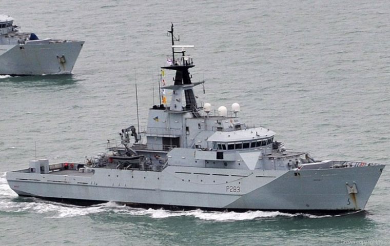 OPVs will be retained for at least the next two years to bolster the UK’s ability to protect our fishing fleet as well as our shores