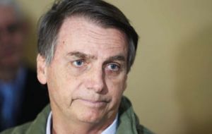 Bolsonaro spent the morning at the Albert Einstein hospital. Surgery scheduled for December was delayed to January because of an inflamed peritoneum