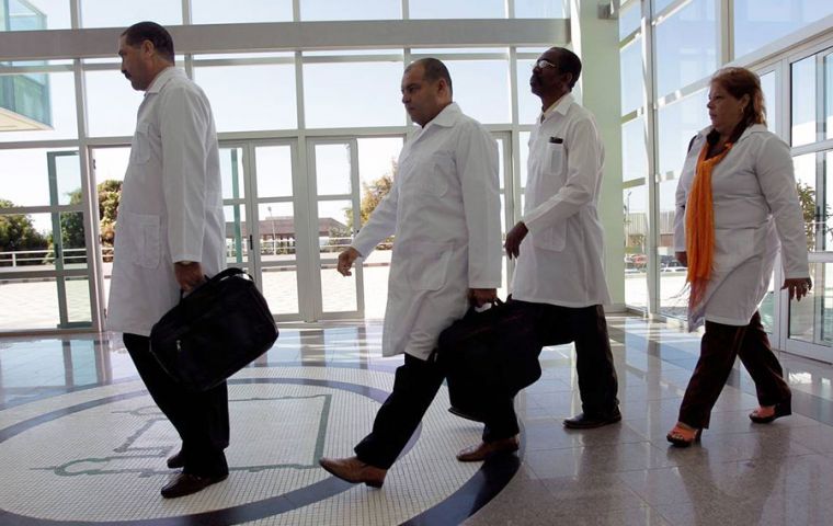 The first of thousands of Cuban doctors left Brazil this week after criticism by president elect Bolsonaro prompted Havana to sever a cooperation agreement