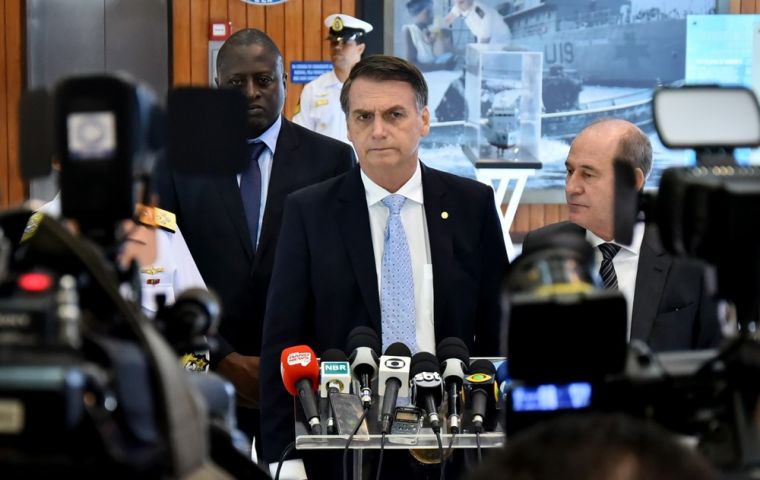 “I would like to announce the nomination of Ricardo Vélez Rodriguez, to be the next Minister of Education” Bolsonaro wrote