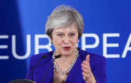 Theresa May said the deal “delivered for the British people” and set the UK “on course for a prosperous future”.