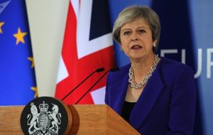 Theresa May has said her deal would take the UK out of the controversial Common Fisheries Policy (CFP).
