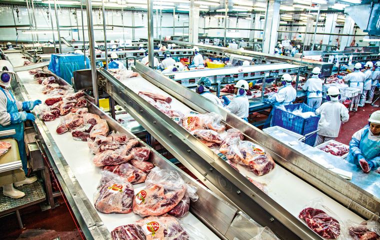 Alibaba's Minerva beef supply contract is worth roughly US$ 100 million per year, with each of the five others amounting to a similar figure