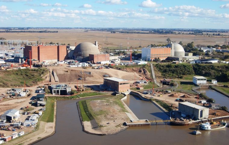 Argentina hopes to announce a deal on the Chinese-financed construction of the Atucha III nuclear power plant during Chinese President Xi Jinping’s state visit