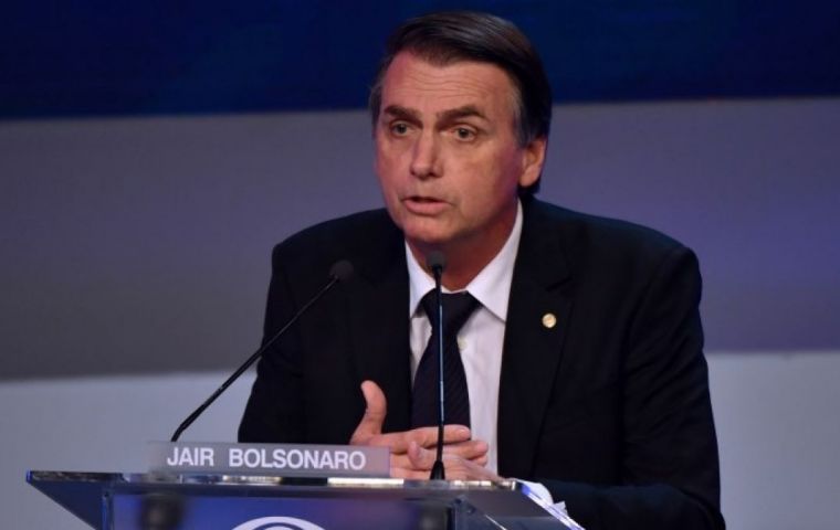 “I want to defend the environment, but not in a Shiite way, as is taking place now,” Bolsonaro said