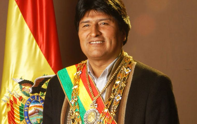 Evo Morales back on the run for another presidential term, regardless of the Constitution and the voice of the people. 