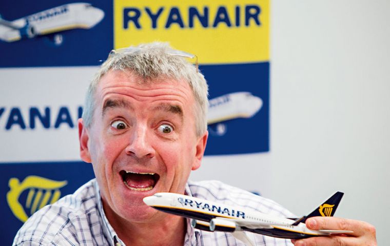 “It’s no surprise Michael O’Leary has been named 2018 Worst Boss in the World. He’s been promoting unfair employment practices since the start of Ryanair”