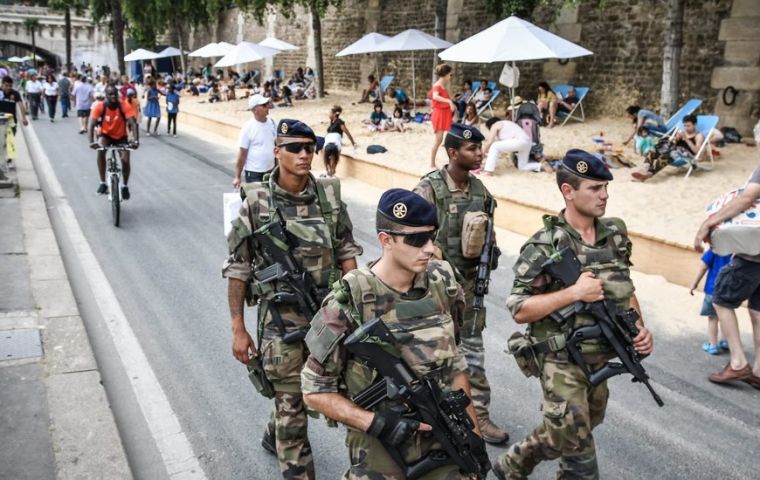 The partnership marks the first time the French military has worked with a non-profit on adapting to climate change, said Nathaniel Powell, a French Army expert