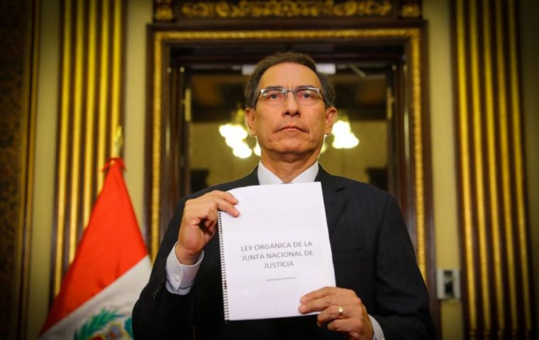 President Vizcarra said he listened to what the people voted for in Sunday's referendum and is now taking the next step.