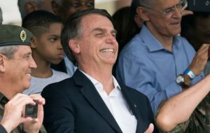 In an interview with Playboy magazine in December 2011, Bolsonaro said that he “would be incapable of loving a homosexual son”