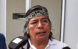 Mapuche Community of Neuquén (CMN) spokesman Jorge Nahuel discharges his duties in impeccable Spanish but can only speak a native tongue before the judges.