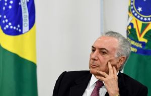 The evidence points to “an ongoing pernicious scheme based on trading favors, with Temer at the center creating an institutionalized system of corruption”