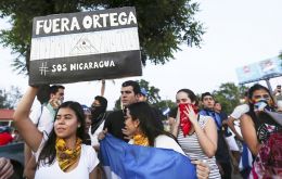  Protests against Ortega and his wife began on April 18.