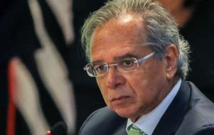 Markets welcomed reports minister Paulo Guedes had drafted a temporary executive decree for a much needed reform of the bloated pension system 