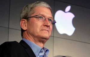 In a letter to investors on Wednesday, CEO Tim Cook said sales problems were primarily in its Greater China region, includes Hong Kong and Taiwan