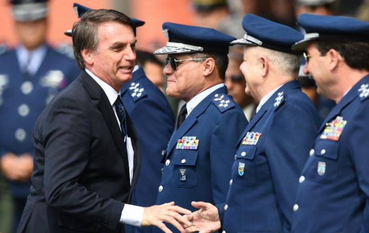 Bolsonaro said the deployment of 300 soldiers to the state of Ceara over the next 30 days was “apt, rapid and effective” and necessary to protect the local population