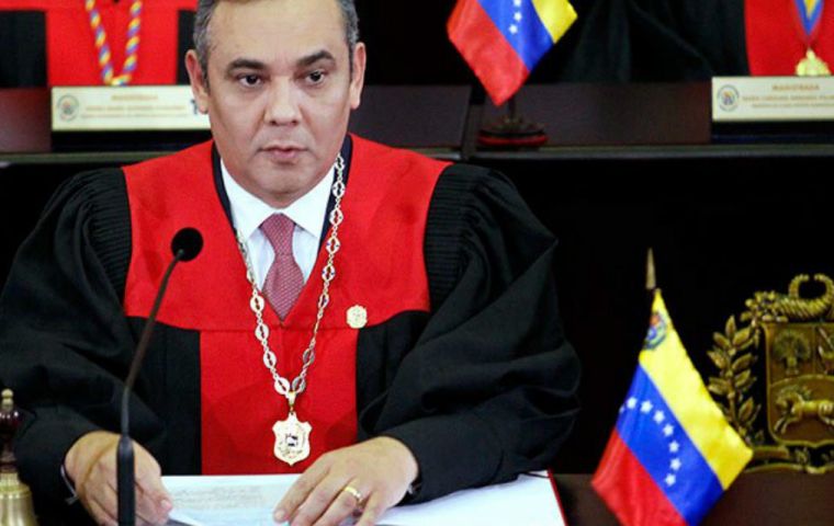 Justice Zerpa had been a crucial ally for Maduro on the court, writing a key legal opinion in 2016 justifying the president's decision to strip congress of its powers