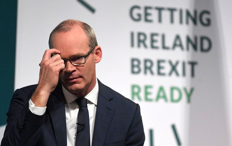 Simon Coveney warned the British Government that time for “wishful thinking” is over if it wants to avoid crashing out of the European Union.