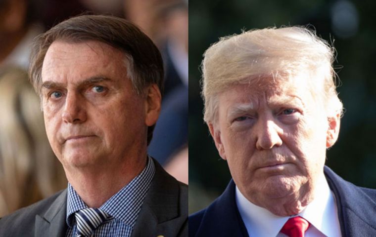 The stance aligns Bolsonaro with US President Donald Trump, with both leaders dismissing any multilateral approach to immigration for their countries