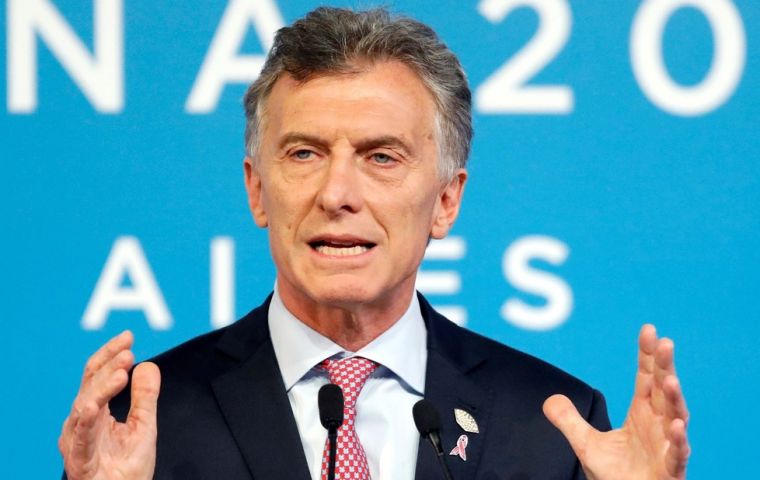 “The truth is that this project is going to mark a turning point for Patagonia, for Argentina ... it is going to generate energy for 1.5 million homes” Macri said