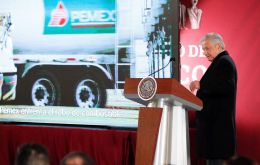 Lopez Obrador said there had been “acts of sabotage at crude oil drilling platforms,” without providing further details 