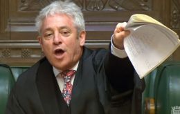 Ministers are furious at what they see as John Bercow's “bias” during Commons debates on Brexit, and would block a peerage for him