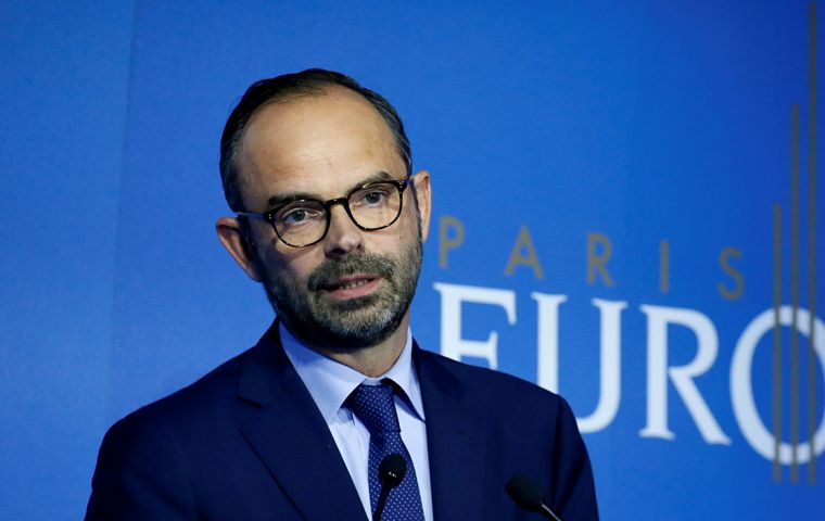 After the UK Parliament rejected the withdrawal agreement, French PM Philippe said laws had to be passed and millions invested in French ports and airports